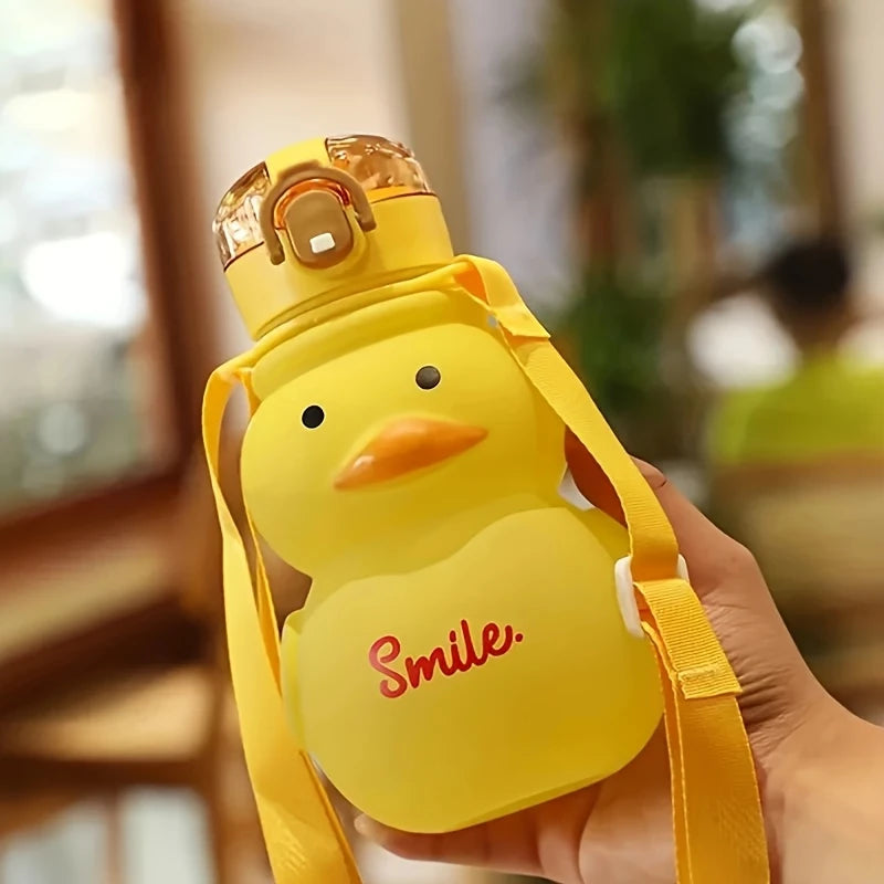750ml Cute Little Duck Water Bottle for Kids