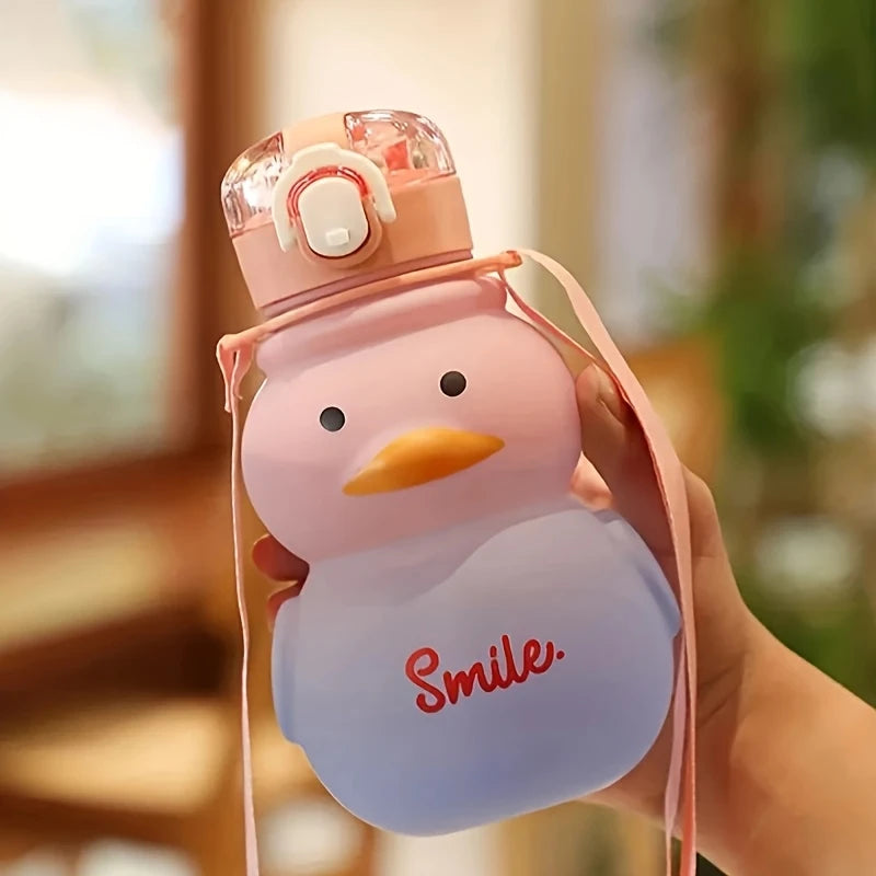 750ml Cute Little Duck Water Bottle for Kids