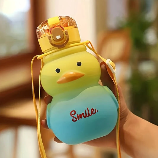 750ml Cute Little Duck Water Bottle for Kids
