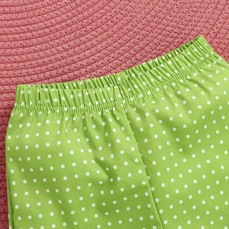 Girls 2pc Strawberry Print Gingham Dress – Summer Toddler Outfit