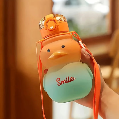 750ml Cute Little Duck Water Bottle for Kids